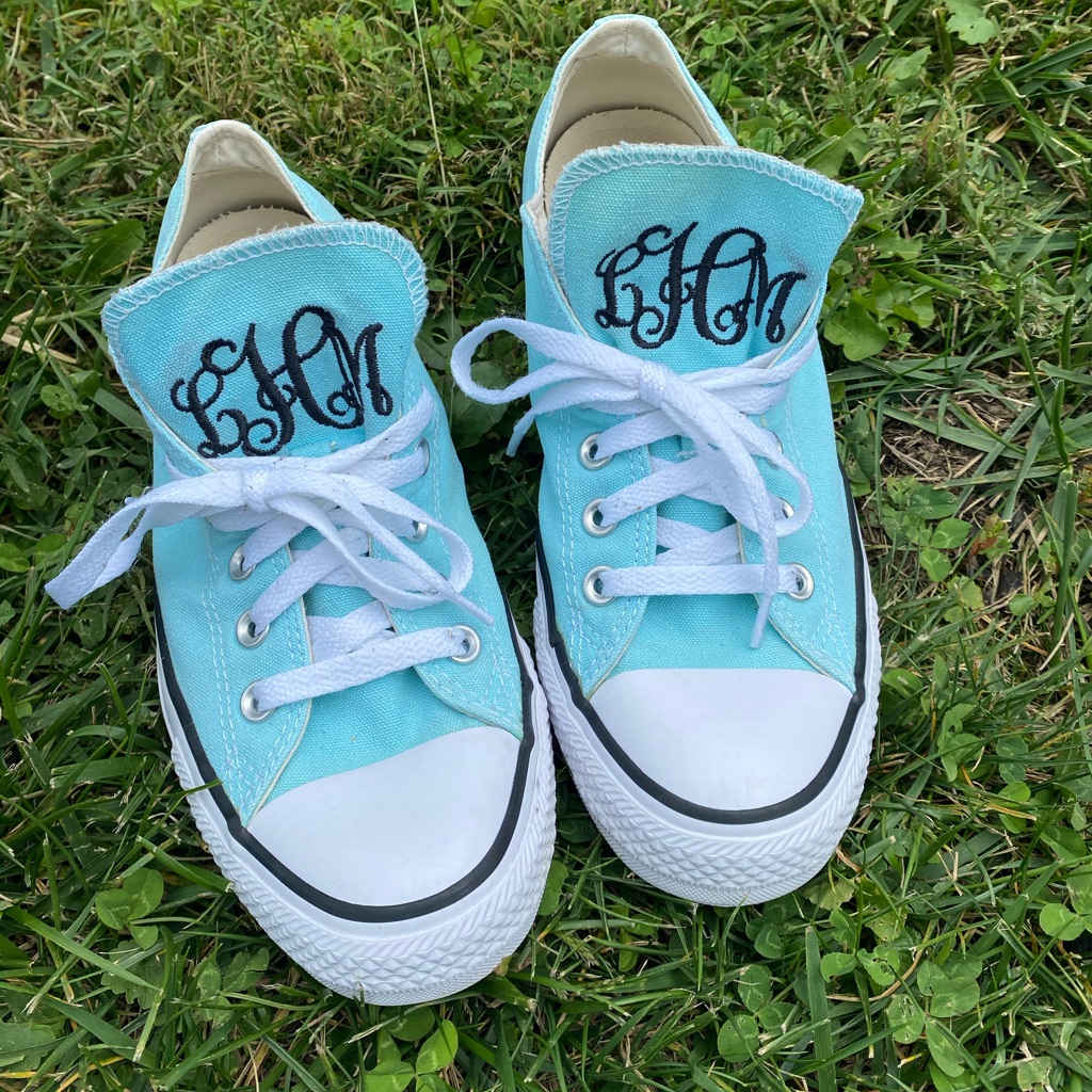 Monogrammed Chucks